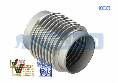 Компенсатор сильфонный КСО 400-16-190 L 668 мм