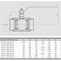 Кран шаровый КШМ DN32 PN40 из стали 09Г2С, ALSO