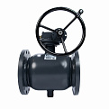 065N0371GR RJIP Premium Кран шаровой FF DN350 PN25 WG (фланцевый, с редуктором, С/П), Ридан